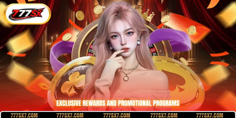 Exclusive rewards and promotional programs