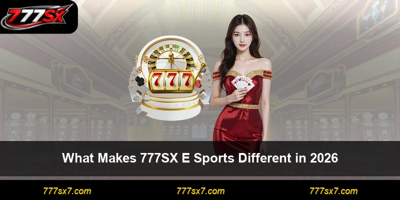 What Makes 777SX E Sports Different in 2026